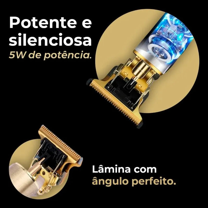 PAGUE 1 E LEVE 2 Máquinas Gold Dragon Profissional de Corte de Cabelo Masculino