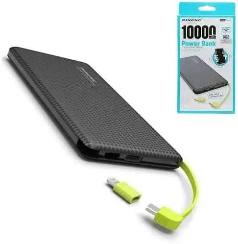 Carregador Portátil Power Bank com entrada USB e adaptador Lighthing - PAGUE 1 E LEVE 2