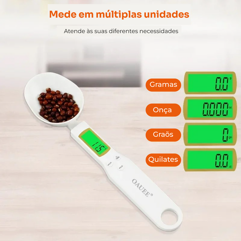 Mini Colher Digital Portátil Para Medir Alimentos