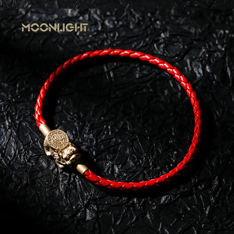 Pulseira Unissex MOONLIGHT de Couro