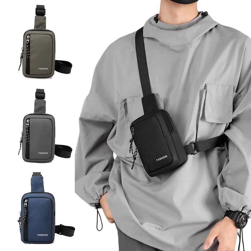 Bag/mochila transversal masculina à prova d'água