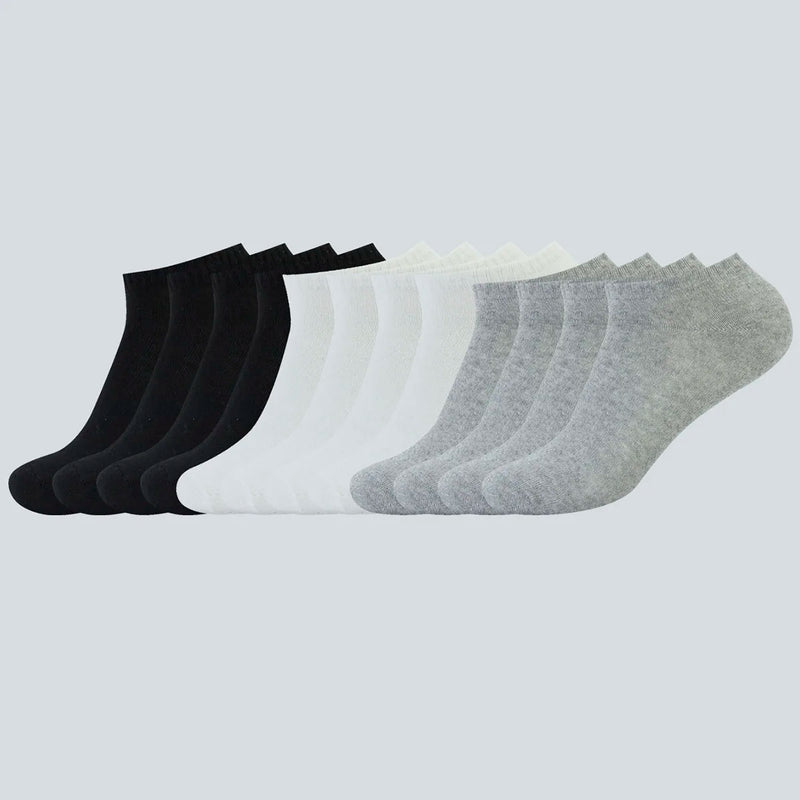 Kit 12 Pares de Meias Esportivas Masculinas