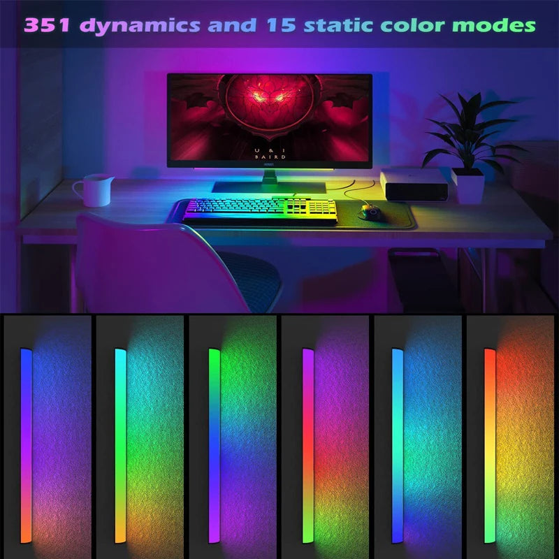 Barra de luz de LED para Monitor com cores RGB