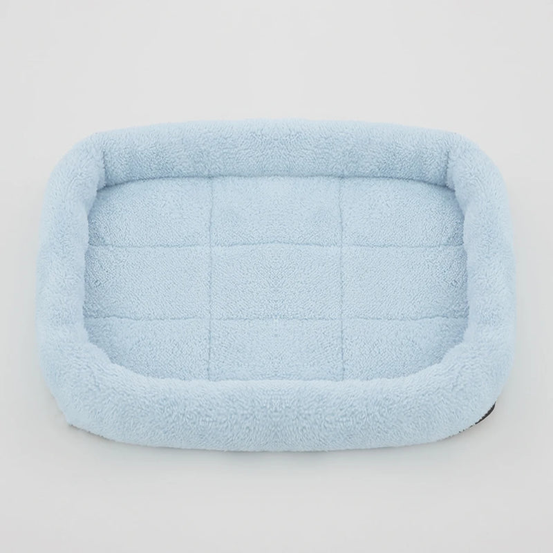 Cama Super Macia Quadrada Para Pets